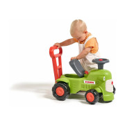 Odstrkovadlo traktor Claas světle zelený s volantem