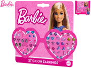 Nalepovací náušnice 28 párů Barbie