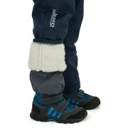 Dětské softshellové oteplovačky na zimu Lamb Black Esito