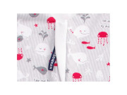 Letní spací pytel bambus šedé rybičky Kaarsgaren 