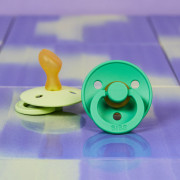 Colour anatomické dudlíky z přírodního kaučuku 2 ks 0 - 6 m Bibs