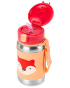 Spark Style Láhev s brčkem na vodu nerez 12 m+ Skip Hop