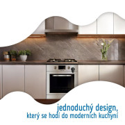 Bezpečnostní zámek na dvířka trouby, odolný proti teplu 1 ks Sipo