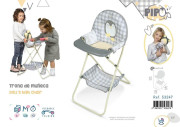 Skládací jídelní židlička pro panenky Pipo 2022 DeCuevas 