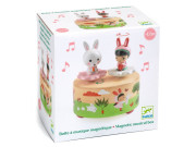 Hudební skříňka Králíček a holčička Djeco