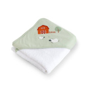Dětská bavlněná osuška s kapucí 100x100 cm bonjourbébé