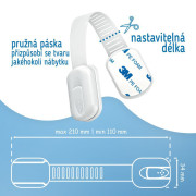 Bezpečnostní zámky víceúčelové pro skříňky a zásuvky nastavitelné sada 6 ks Sipo