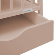 Dětská postýlka se šuplíkem Basic kašmírová New Baby