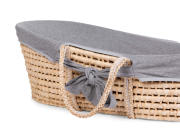 Košík pro miminko Natural + matrace + potah Jersey