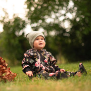 Zimní žebrovaná čepice s oušky Color Sage zelená Esito 