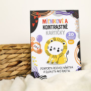 Milníkové a kontrastní kartičky 2v1 Edukid