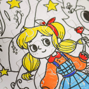 Vybarvovací puzzle Utajená zahrada 100 ks