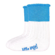 Ponožky froté Outlast® Bílá/modrá