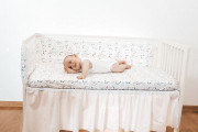Bavlněné prostěradlo s gumou Print 60 x 120 cm Babymatex