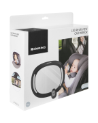 Zpětné zrcátko do auta s LED světlem KikkaBoo