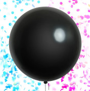 Balónek Babyshower je to kluk nebo holka? bez potisku s konfetami
