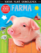 Kniha plná samolepek Farma
