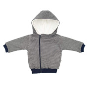 Podšitý kabátek s kapucí Baby Service