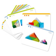 Dřevěná stavebnice 3D Kostka Haba