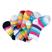 Dívčí ponožky s protiskluzem mix 3 ks