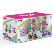 Odrážedlo auto Bílo-růžové