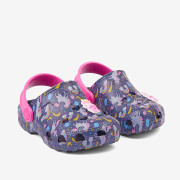 Dětské nazouváky clogsy modré Unicorn Little Frog Coqui 
