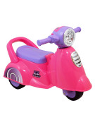Dětské odrážedlo motorka se zvukem Baby Mix Scooter růžové