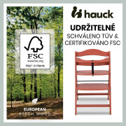 Jídelní dřevená židle Hauck Alpha+