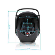 Autosedačka Baby-Safe 3 i-Size, 0-15 měsíců