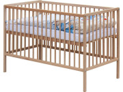 Dětská postýlka s kompletní výbavou, 120 x 60 cm, Raty Scarlett