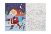Omalovánky Veselé Vánoce se samolepkami 