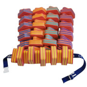 Pěnový plavecký pás 1 000 mm červený celopruh Matuška Dena