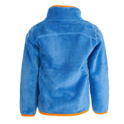 Mikina chlapecká chlupatá se stojáčkem modrá Pidilidi