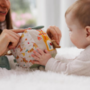 Senzorická textilní kostka Rabbit Karo BabyOno