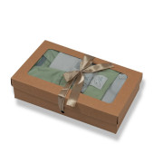 Souprava do porodnice 6D Bambus Green Bonsai olivová Esito 