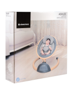 Houpací lehátko elektrické Ashlee Dark Grey KikkaBoo