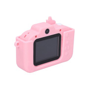 Dětský digitální fotoaparát silikonové pouzdro jednorožec - foto 48Mpx video Full HD