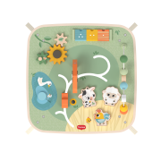 Stolek s aktivitami dřevěný Farmers Funday Tiny Love