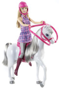 Barbie panenka s koňem