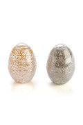 Sliz - hmota vejce třpytivé glitter 7cm