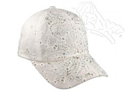 Dívčí kšiltovka Madeira s kamínky nastavitelná RDX