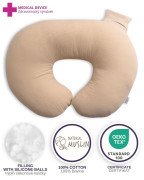 Mušelínový polohovací polštář MiniRelax 140 cm Babymatex
