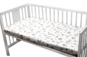 Bavlněné prostěradlo do postýlky 120 x 60 cm Baby Nellys