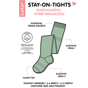 Dětské punčocháče Stay-on-Tights Mauve