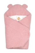 Beránková zavinovačka s kapucí bavlna/beránek Teddy 