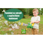 Dětský bublifukový foukač listí John Deere Kids