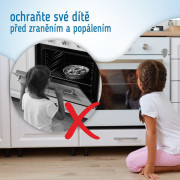 Bezpečnostní zámek na dvířka trouby, odolný proti teplu 1 ks Sipo