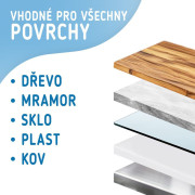 Ochranná páska na hrany transparentní 3 m Sipo 