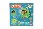 Bublifuk stroj žába 11x13 cm na baterie + náplň
