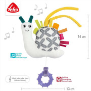 Mini hrací šneček, DoBabyDoo B&W